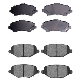 R1 Concepts® - Ceramic Front and Rear Brake Pad Set