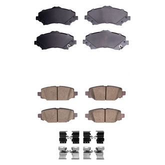R1 Concepts® - Ceramic Front and Rear Brake Pad Set