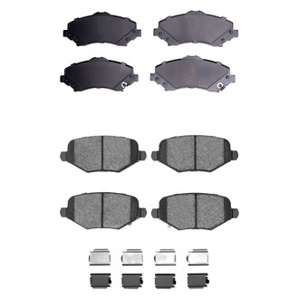 R1 Concepts® - Ceramic Front and Rear Brake Pad Set