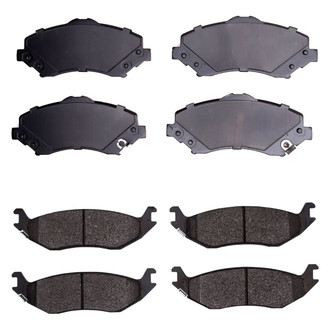 R1 Concepts® - Ceramic Front and Rear Brake Pad Set