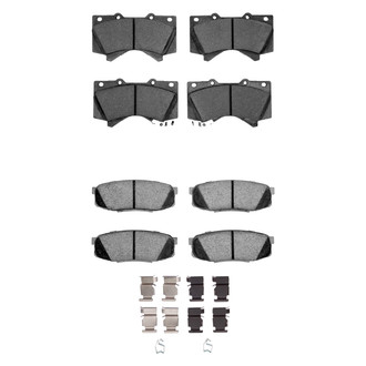 R1 Concepts® - Ceramic Front and Rear Brake Pad Set