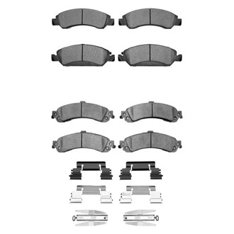 R1 Concepts® - Ceramic Front and Rear Brake Pad Set