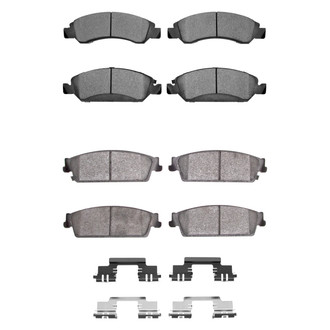R1 Concepts® - Ceramic Front and Rear Brake Pad Set