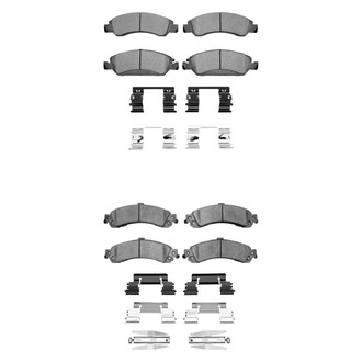 R1 Concepts® - Ceramic Front and Rear Brake Pad Set