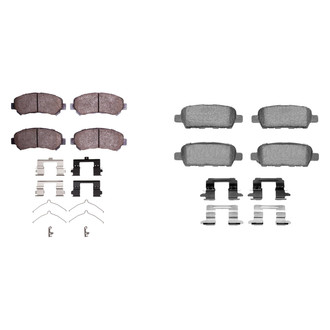 R1 Concepts® - Ceramic Front and Rear Brake Pad Set