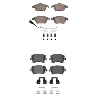 R1 Concepts® - Ceramic Front and Rear Brake Pad Set