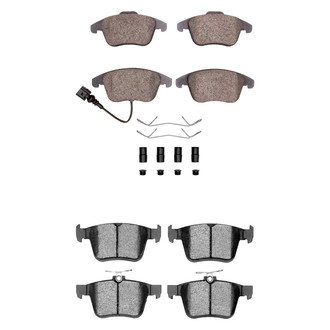 R1 Concepts® - Ceramic Front and Rear Brake Pad Set