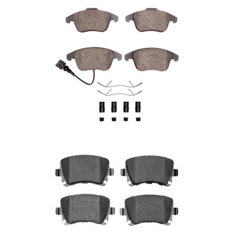 R1 Concepts® - Ceramic Front and Rear Brake Pad Set