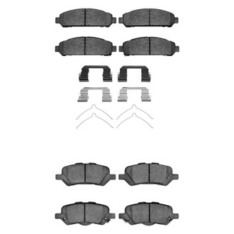 R1 Concepts® - Ceramic Front and Rear Brake Pad Set
