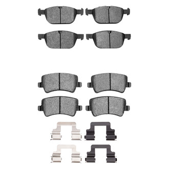R1 Concepts® - Ceramic Front and Rear Brake Pad Set