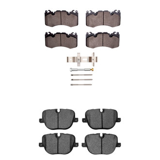R1 Concepts® - Ceramic Front and Rear Brake Pad Set