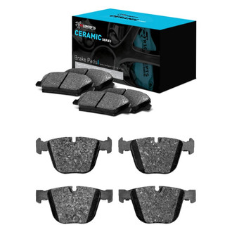 R1 Concepts® - Ceramic Front and Rear Brake Pad Set
