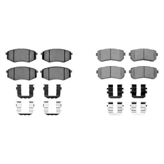 R1 Concepts® - Ceramic Front and Rear Brake Pad Set