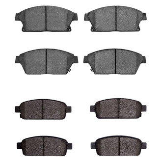 R1 Concepts® - Ceramic Front and Rear Brake Pad Set