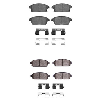 R1 Concepts® - Ceramic Front and Rear Brake Pad Set