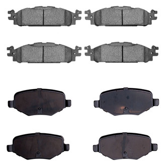 R1 Concepts® - Ceramic Front and Rear Brake Pad Set