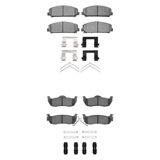R1 Concepts® - Ceramic Front and Rear Brake Pad Set