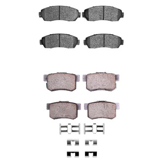 R1 Concepts® - Ceramic Front and Rear Brake Pad Set