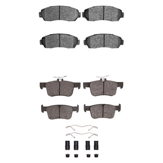 R1 Concepts® - Ceramic Front and Rear Brake Pad Set