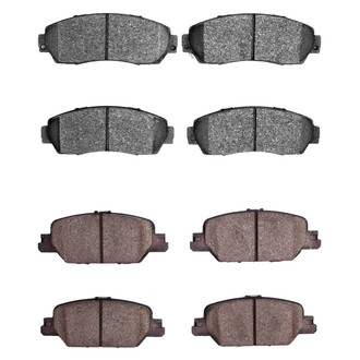 R1 Concepts® - Ceramic Front and Rear Brake Pad Set