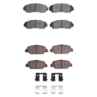 R1 Concepts® - Ceramic Front and Rear Brake Pad Set
