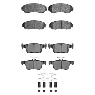 R1 Concepts® - Ceramic Front and Rear Brake Pad Set