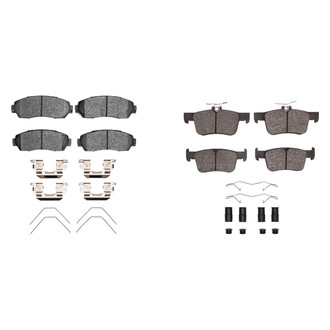 R1 Concepts® - Ceramic Front and Rear Brake Pad Set