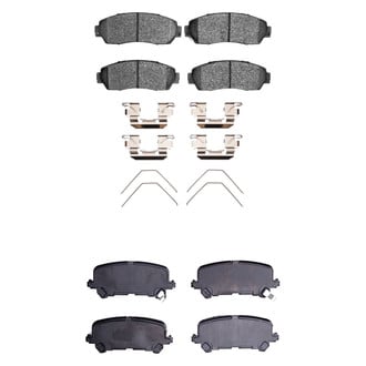 R1 Concepts® - Ceramic Front and Rear Brake Pad Set