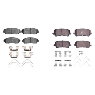 R1 Concepts® - Ceramic Front and Rear Brake Pad Set