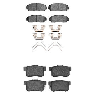 R1 Concepts® - Ceramic Front and Rear Brake Pad Set