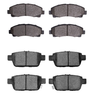 R1 Concepts® - Ceramic Front and Rear Brake Pad Set