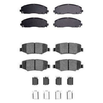 R1 Concepts® - Ceramic Front and Rear Brake Pad Set