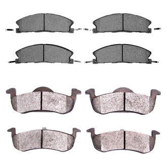 R1 Concepts® - Ceramic Front and Rear Brake Pad Set