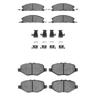R1 Concepts® - Ceramic Front and Rear Brake Pad Set