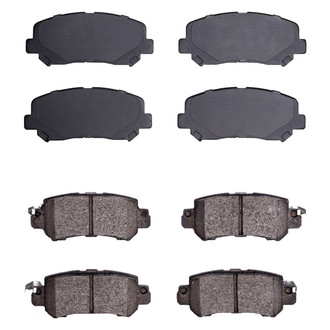 R1 Concepts® - Ceramic Front and Rear Brake Pad Set