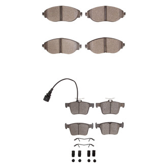 R1 Concepts® - Ceramic Front and Rear Brake Pad Set