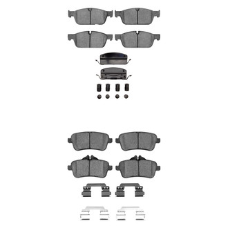 R1 Concepts® - Ceramic Front and Rear Brake Pad Set