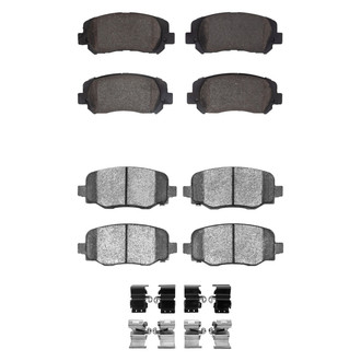 R1 Concepts® - Ceramic Front and Rear Brake Pad Set