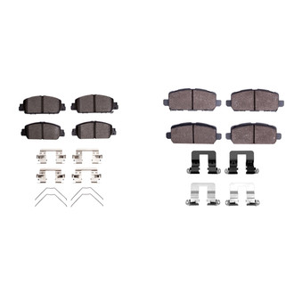 R1 Concepts® - Ceramic Front and Rear Brake Pad Set