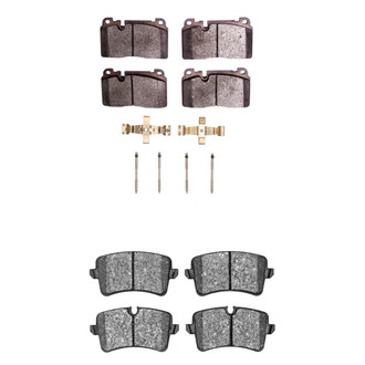 R1 Concepts® - Ceramic Front and Rear Brake Pad Set