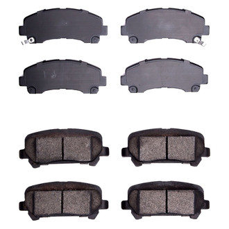 R1 Concepts® - Ceramic Front and Rear Brake Pad Set