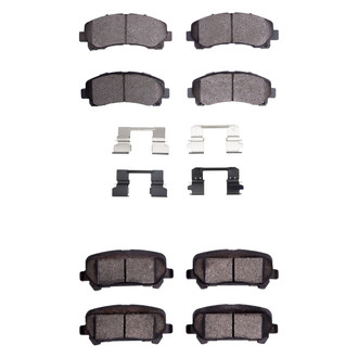 R1 Concepts® - Ceramic Front and Rear Brake Pad Set
