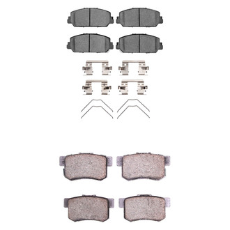 R1 Concepts® - Ceramic Front and Rear Brake Pad Set