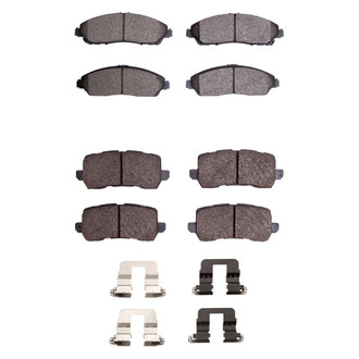 R1 Concepts® - Ceramic Front and Rear Brake Pad Set