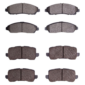 R1 Concepts® - Ceramic Front and Rear Brake Pad Set