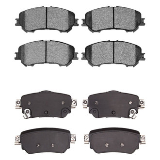 R1 Concepts® - Ceramic Front and Rear Brake Pad Set