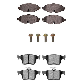 R1 Concepts® - Ceramic Front and Rear Brake Pad Set