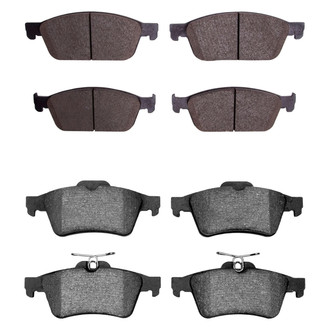 R1 Concepts® - Ceramic Front and Rear Brake Pad Set