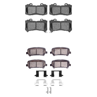 R1 Concepts® - Ceramic Front and Rear Brake Pad Set
