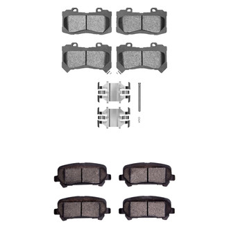 R1 Concepts® - Ceramic Front and Rear Brake Pad Set